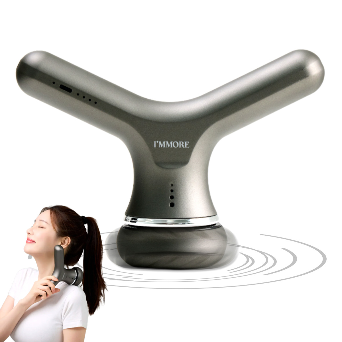 아임몰 토네이도 무선 마사지건 미니 어깨 마사지기