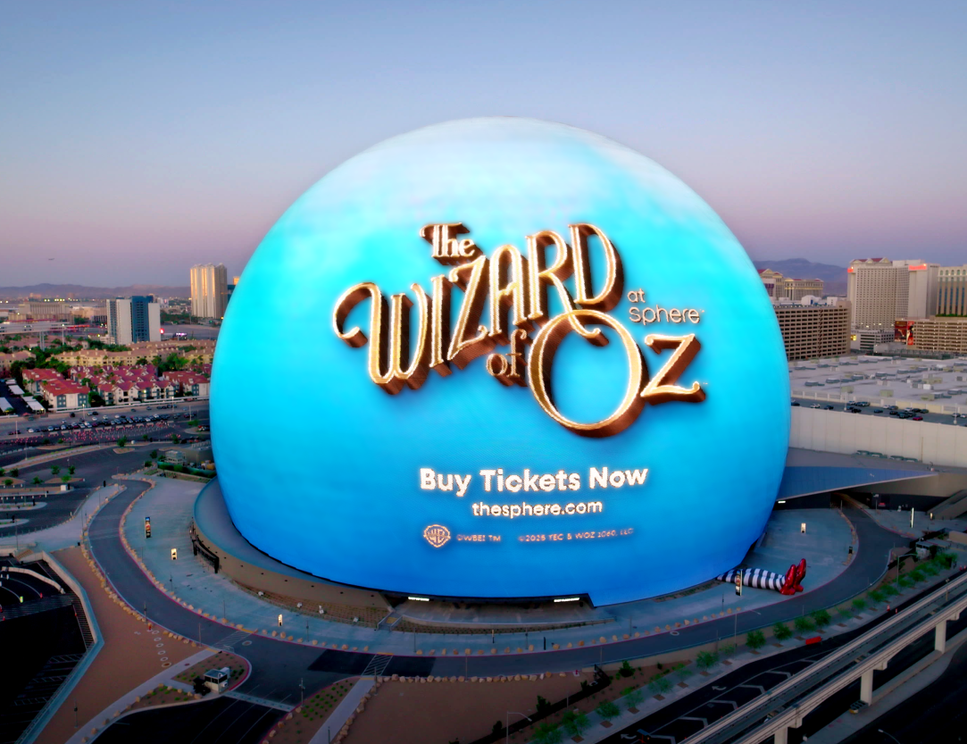 [좌석지정, 환불OK] 라스베가스 스피어 쇼 오즈의마법사 [번개응대/ P3, P4]