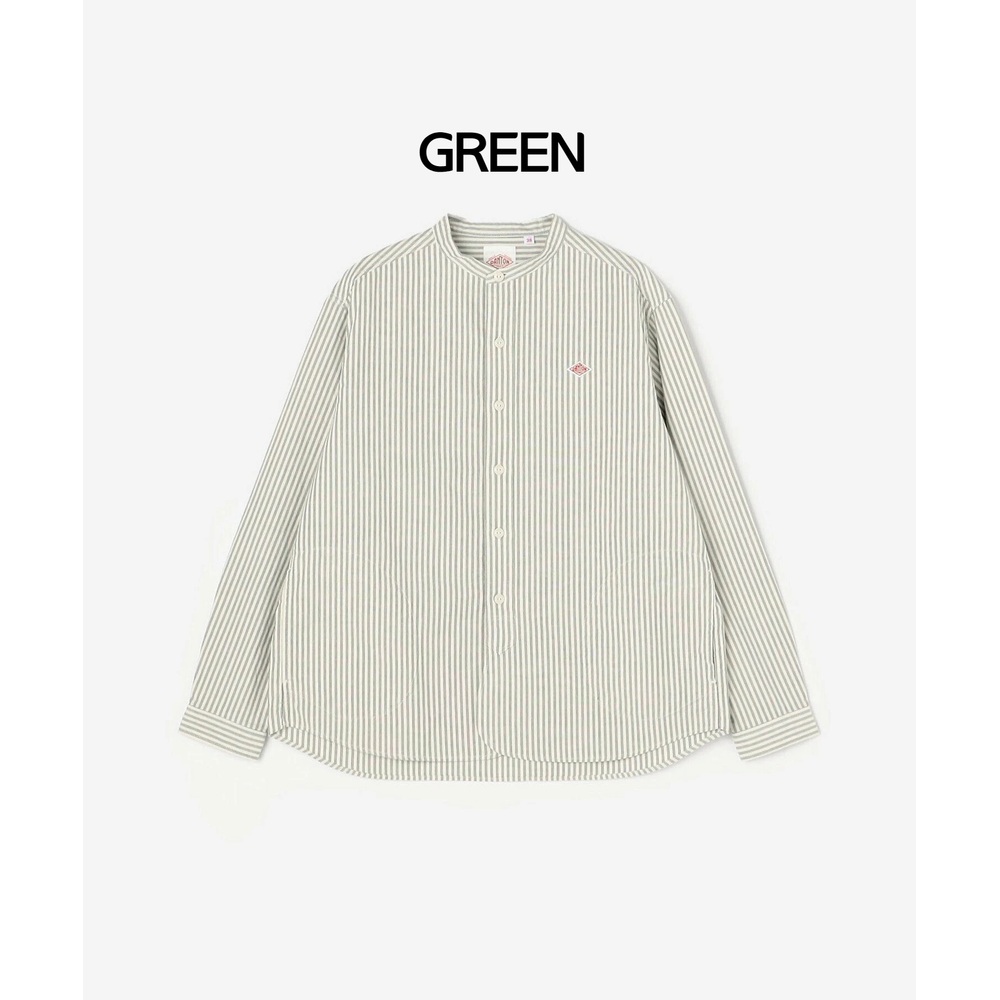 단톤 옥스포드 클래식 밴드카라 긴팔셔츠 여성 DT-B0279OXP NAVY 36 - 상세 이미지 2