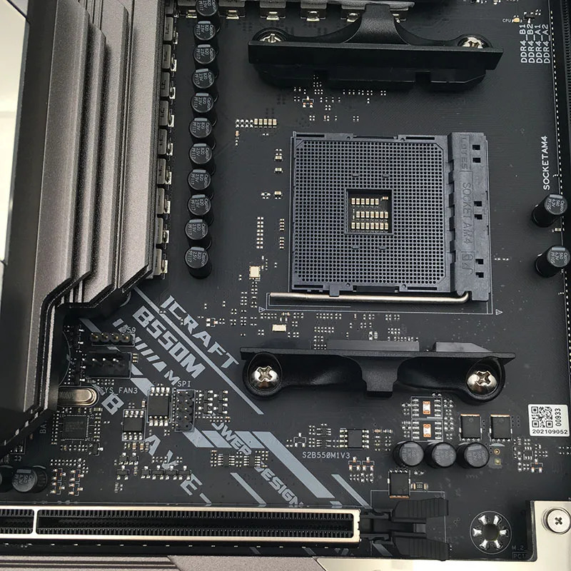 Ruilong AM4 데스크탑 컴퓨터 마더보드 지원 MAXSUN MS-iCraft B550M새 원본