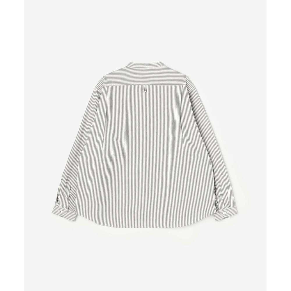 단톤 옥스포드 클래식 밴드카라 긴팔셔츠 여성 DT-B0279OXP NAVY 36 - 상세 이미지 5