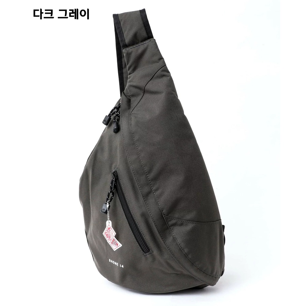 단톤 코듀라 캔버스 원 숄더백 남여공용 크로스백 RHONE 14 블랙 - 상세 이미지 5