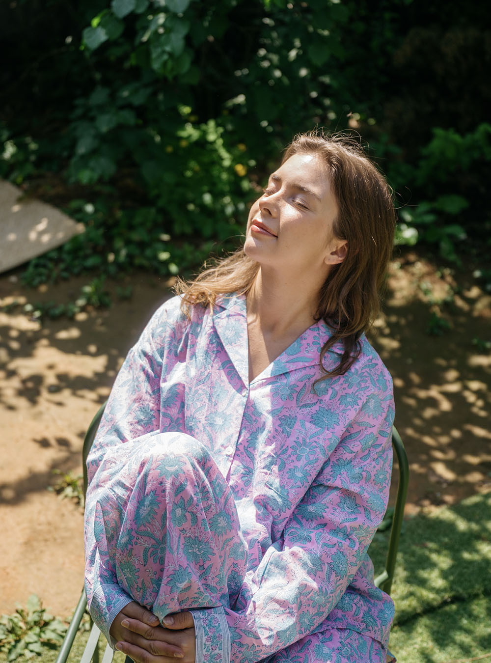 아모카 글로우핑크 파자마세트 홈웨어 잠옷 루즈핏 - 상세 이미지 4
