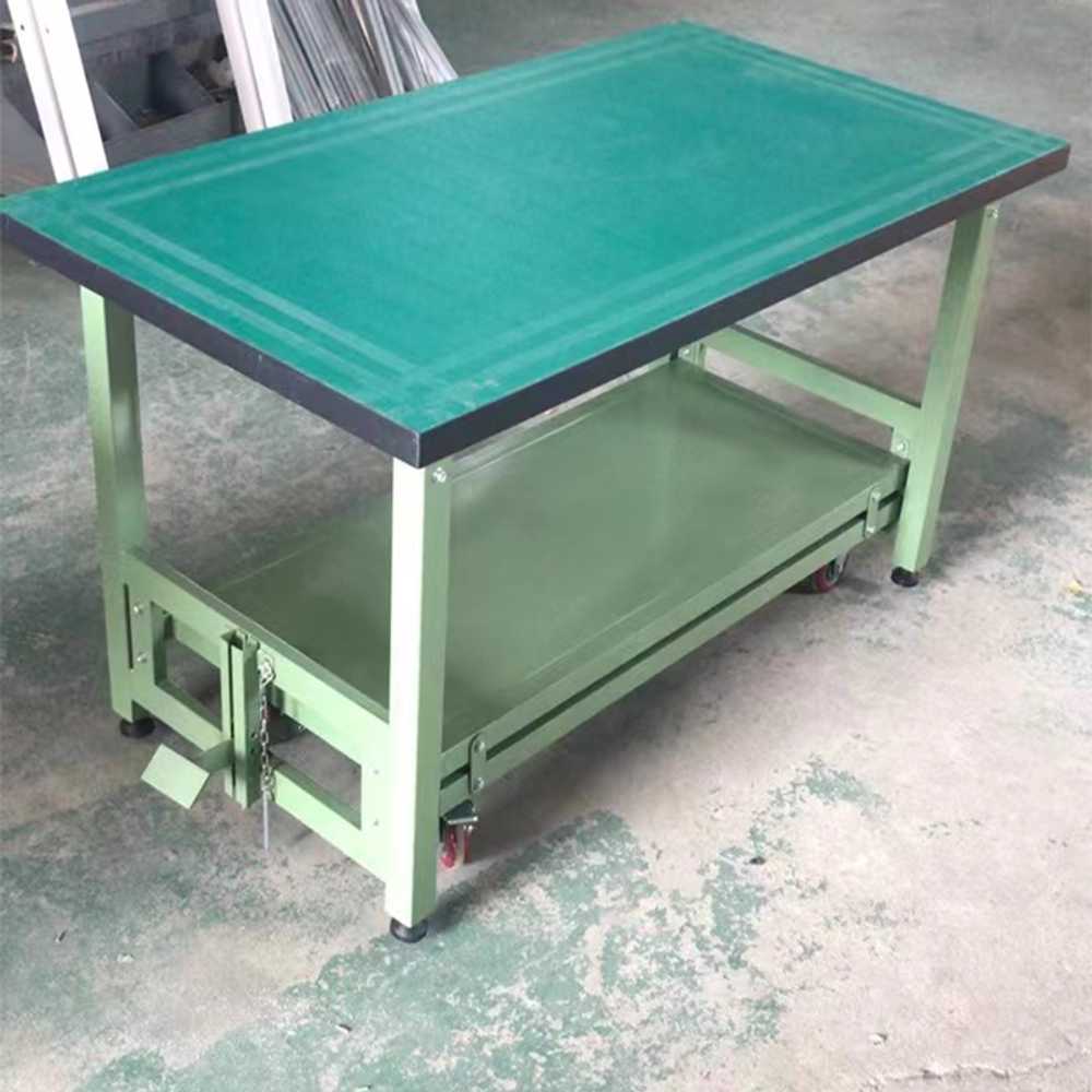 이동식 작업대 작업테이블 현장목수 목공 DIY 철제 1200x750cm 서랍2단 - 상세 이미지 3