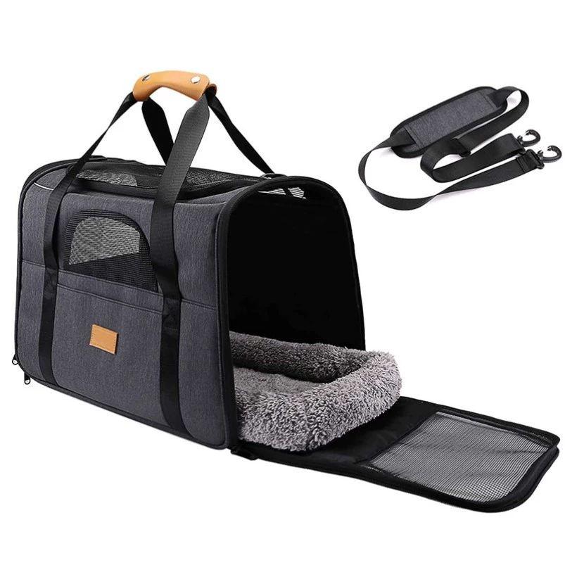 여름카시트 강아지 뒷자리 펫시트 메쉬 자동차 애완 그레이 45cmx35cmx33cm - 상세 이미지 3