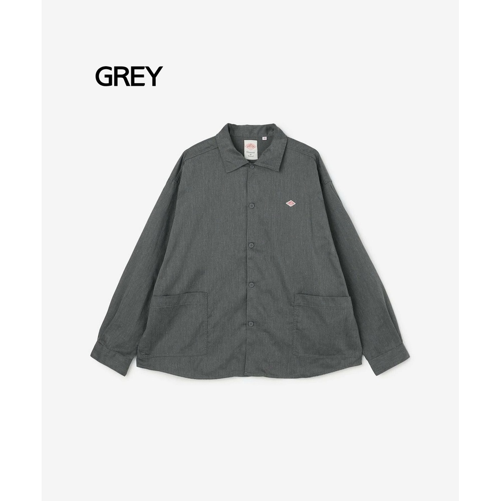 단톤 레귤러 컬러 긴팔 셔츠 재킷 남성 DT-B0396TCC GREY 42 - 상세 이미지 3