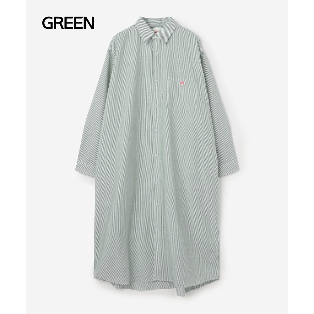 단톤 플래너 버튼 긴팔 셔츠 원피스 여성 DT-G0106POD GREY 36 - 상세 이미지 3