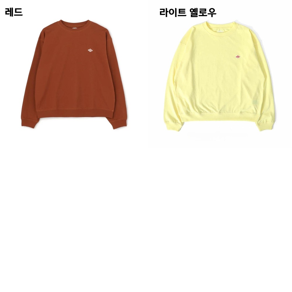 단톤 여성 긴팔 스웨트 티셔츠 DT-C0203 TCB 화이트 XS - 상세 이미지 5