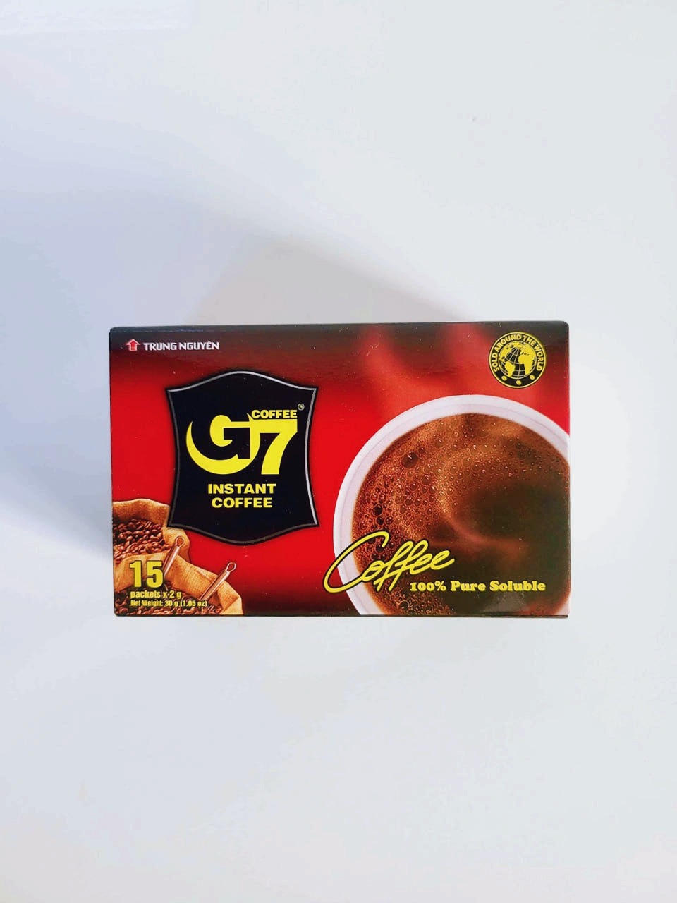 베트남 쭝웬 G7 블랙커피 내수용 30g, 1개 - 상품 이미지