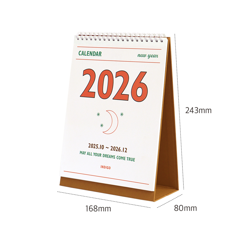 2026년 탁상달력 큰글씨 음력 절기 옛날 2026 책상달력 26년 스케줄 데스크캘린더 - 상세 이미지 4