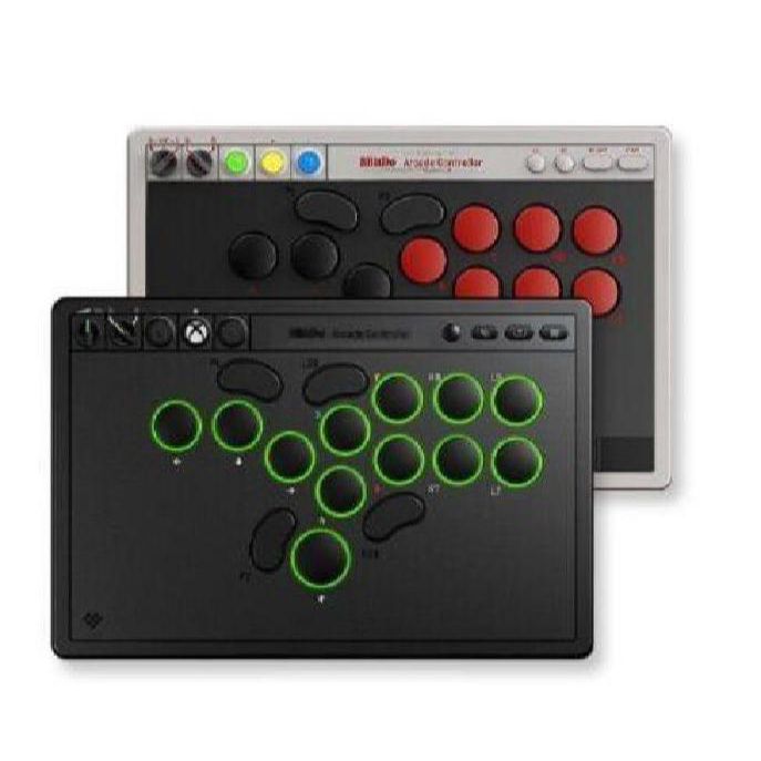 8BitDo 아케이드 컨트롤러 히트박스 스위치2 PC 무선 Xbox 시리즈 공식인증 철권 스트리트파이터 전용 레트로 버젼 복고풍 스위치/PC - 상품 이미지