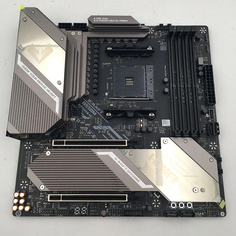 Ruilong AM4 데스크탑 컴퓨터 마더보드 지원 MAXSUN MS-iCraft B550M새 원본