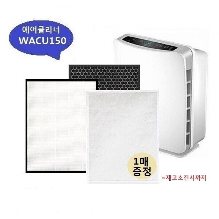 에어클리너 AWP-605R 헤파+탈취 부직포1장 호환필터 - 상품 이미지