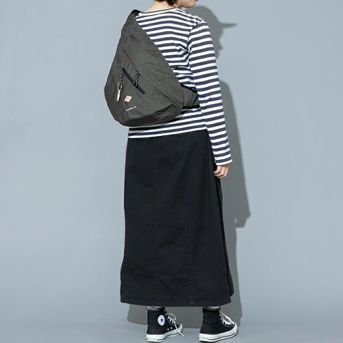 단톤 코듀라 캔버스 원 숄더백 남여공용 크로스백 RHONE 14 블랙 - 상세 이미지 2