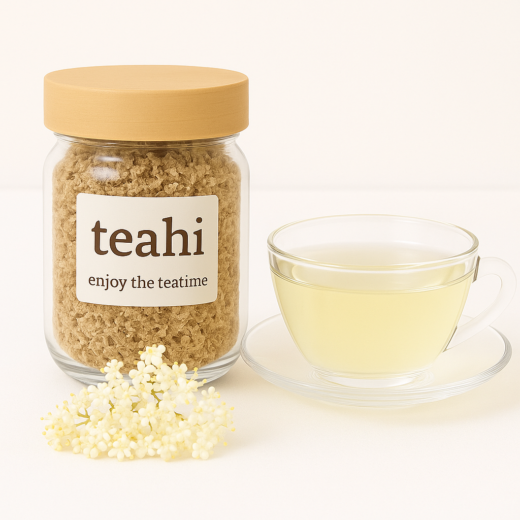 엘더플라워 허브차 꽃잎차 코디얼용 Elderflower 23g - 메인 이미지