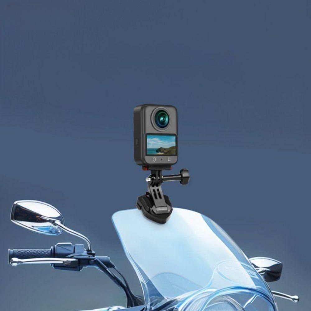 DJI 오즈모 360 윈드 실드 클램프 오토바이 유리 클립 고정 거치대 - 상품 이미지