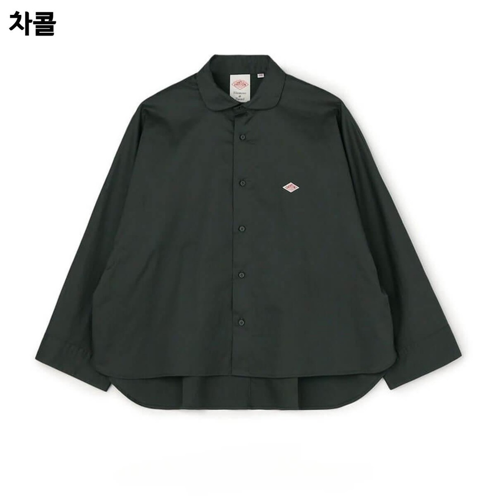 단톤 하이카운트 트윌 돌먼 슬리브셔츠 여성 DT-B0399HCT 36 핑크 - 상세 이미지 3