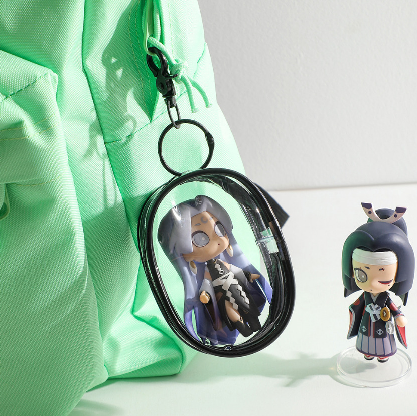 투명 가챠 파우치 일본 피규어 가챠즈메