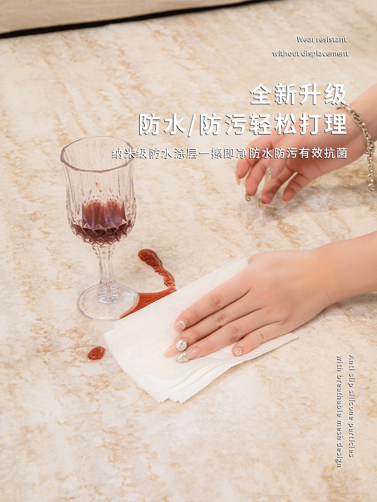 우주행성러그 원형 카페트 인테리어러그 토성 대형 인테리어 침실 행성 북유럽 은하수 - 상세 이미지 3