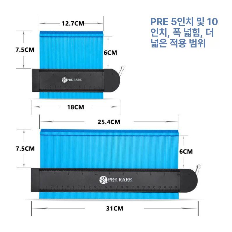 정밀 윤곽 게이지 몰딩 연필 코너 복사기 측정기 12CM 없는 일반형 색상 랜덤 빠른 - 상세 이미지 5