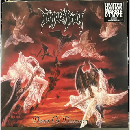 UnKnown [해외](수입 LP) Immolation Dawn of Possession LP 2015 Listenable – POSH296 [Red Marble] FR