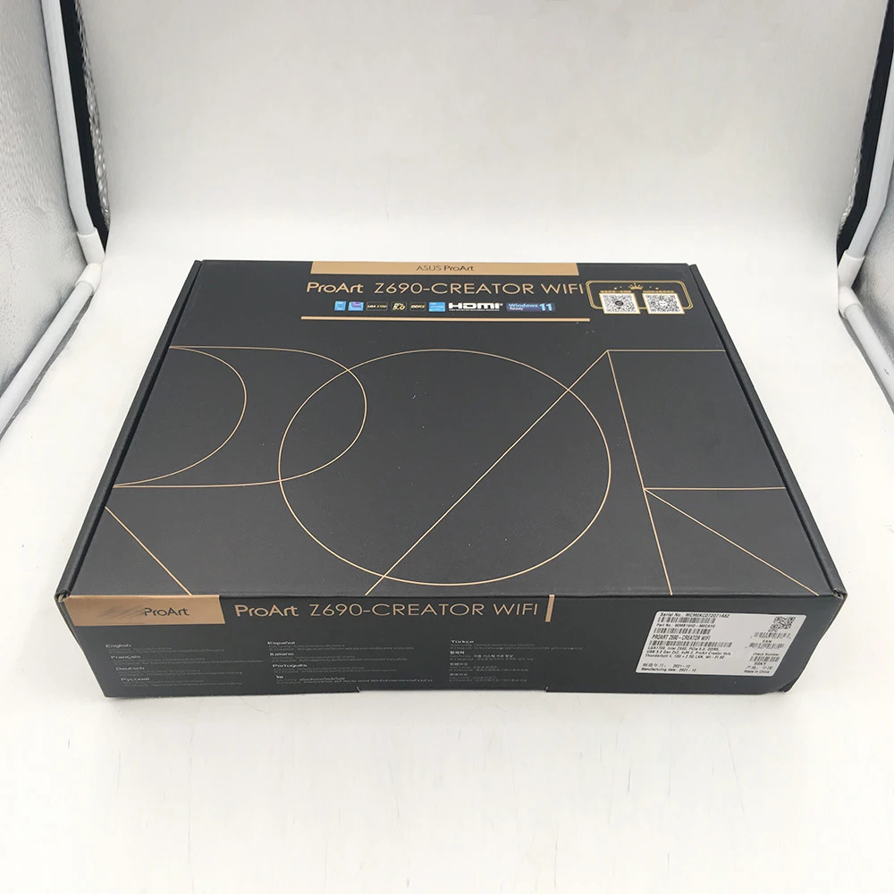 ASUS호환 ProArt 디자시리즈 마더보드 Z690-CREATOR WIFI대 코어 프로세서 LGA1700