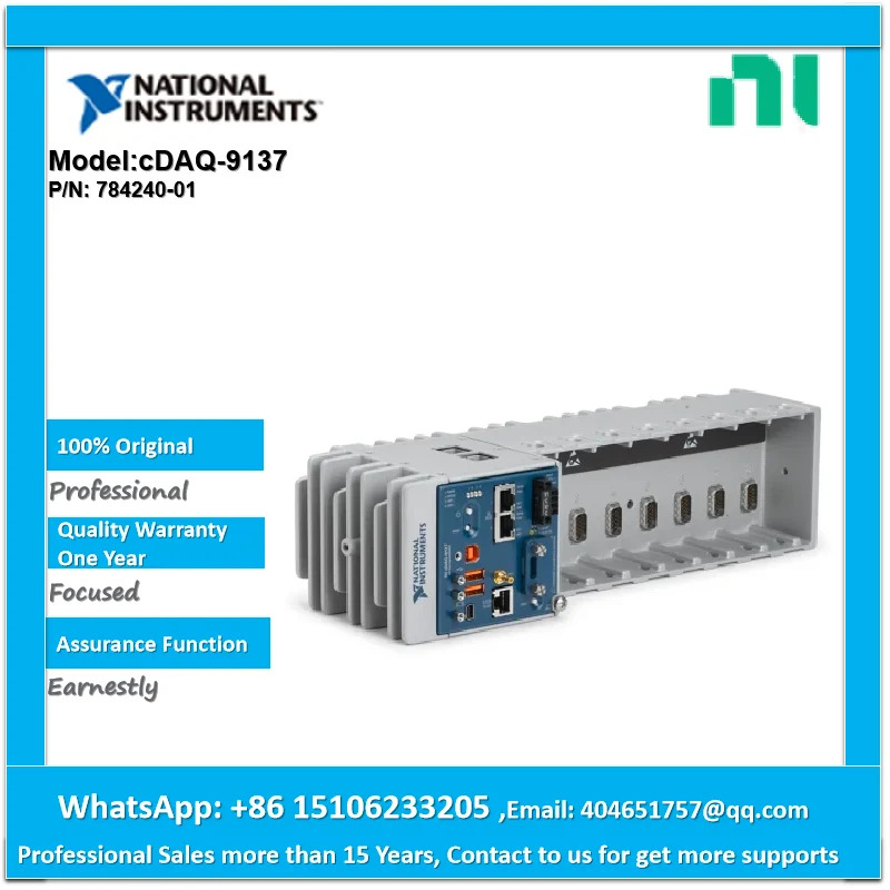 NI cDAQ-9137 컴팩트 DAQ 컨트롤러 C 시리즈 및784240-01