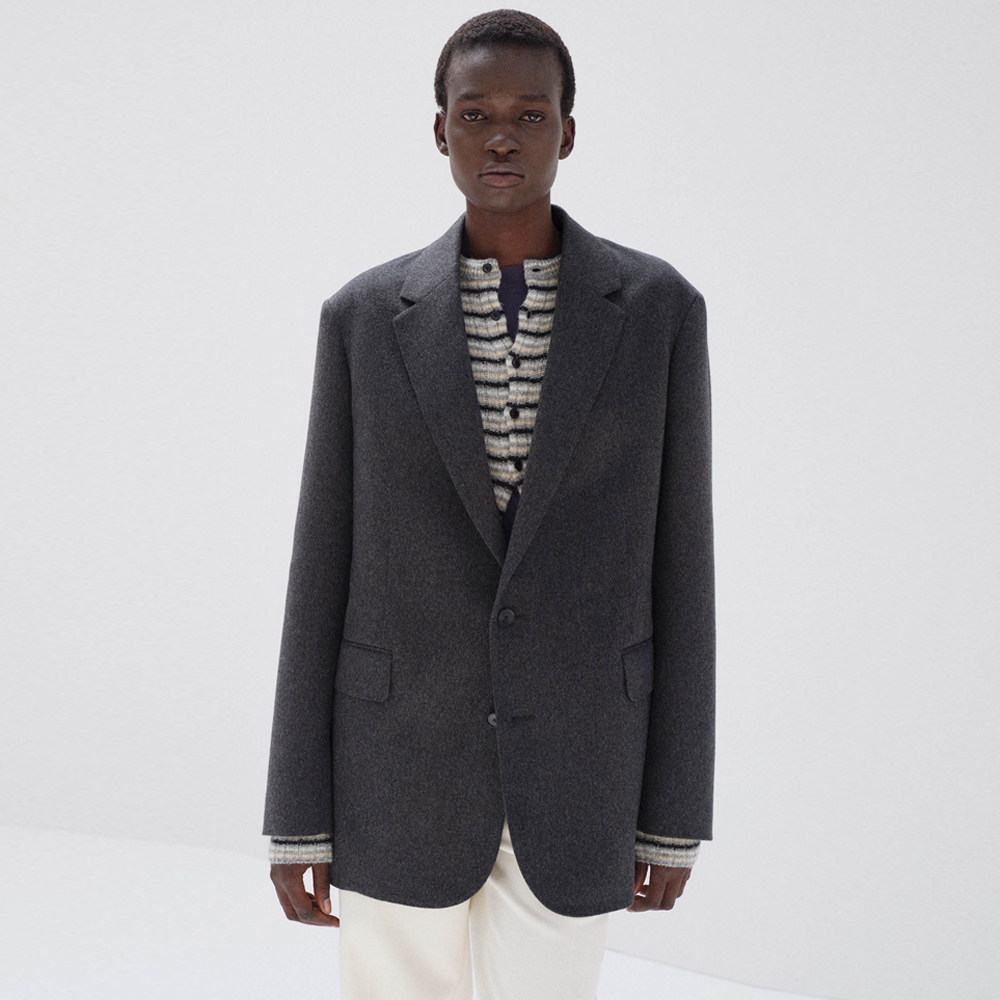 오라리 우먼즈 자켓 CASHMERE MOLESKIN JACKET 25FW - 메인 이미지