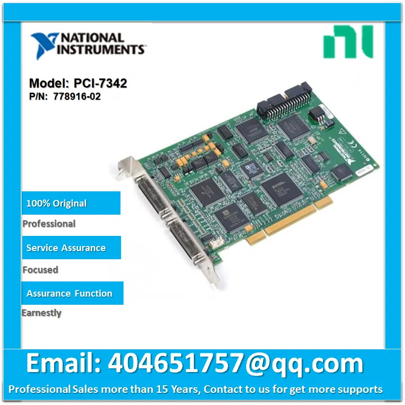 NI PCI-7342 2 축 스텝퍼/서보 컨트롤러 카드
