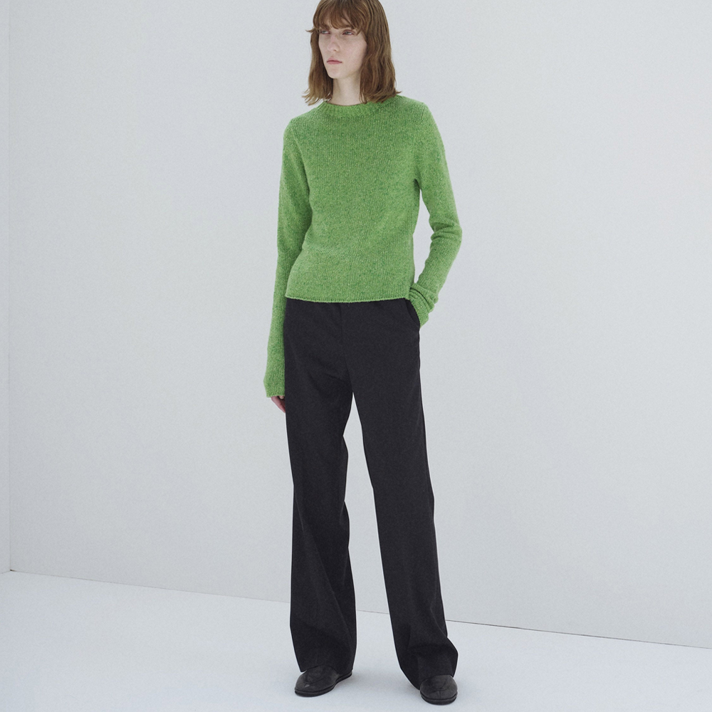 오라리 우먼즈 바지 LIGHT WOOL MAX GABARDINE SLACKS 25FW - 상세 이미지 2