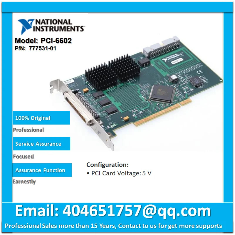 NI PCI-6602 타이밍 디지털 I/O 모듈