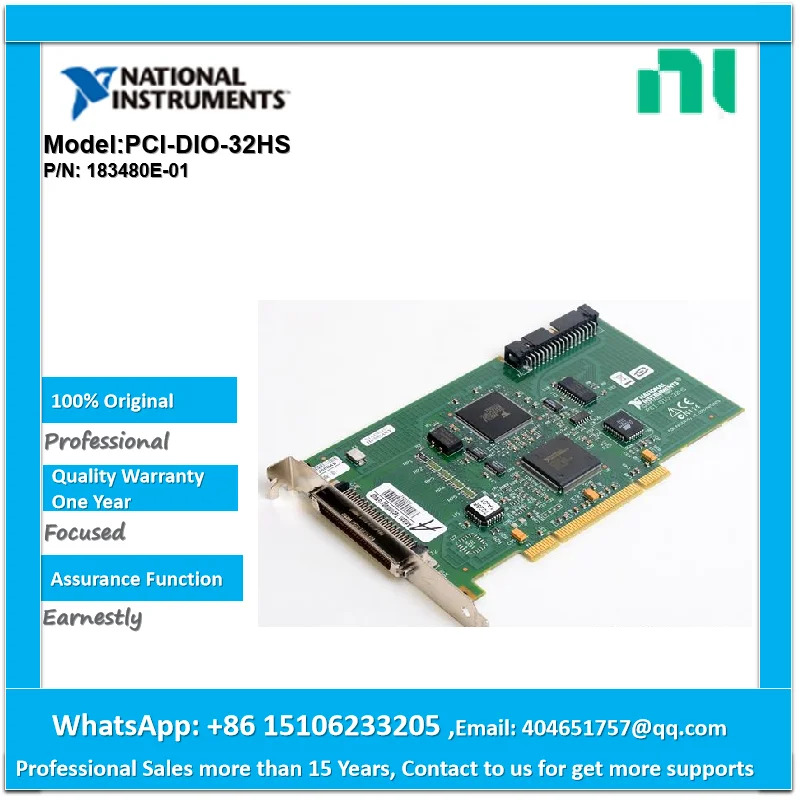 고속 디지털 I/O 장치 NI PCI-DIO-32HS