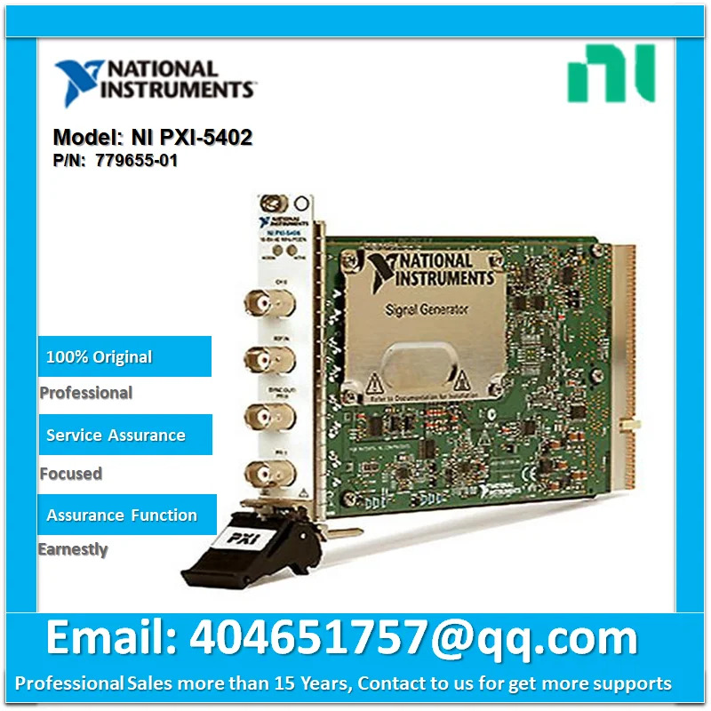 NI PXI-5402 임기능 발생기 14 비트 20 MHz 779655-01