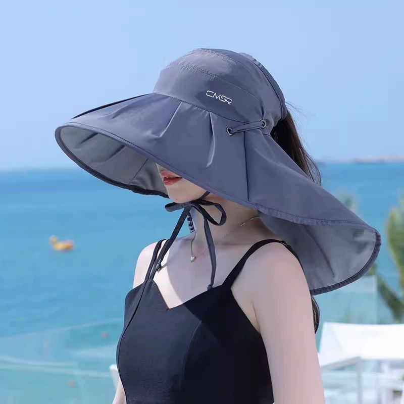 모자 성인 물놀이 돌돌마는 농부 햇빛 야외수영 진그레이 머리둘레 방풍로프포함55 - 상품 이미지
