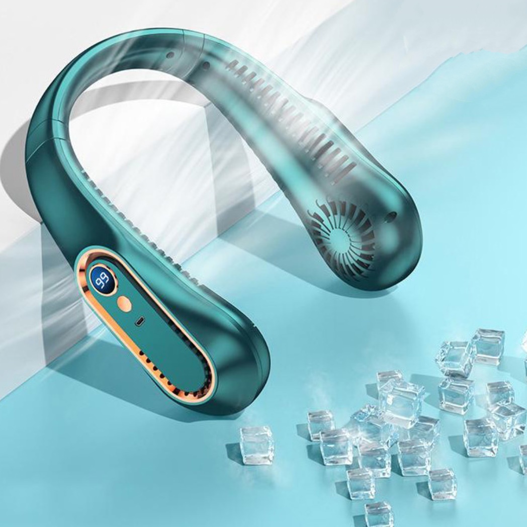 목걸이형 선풍기 충전용 넥 에어컨 어린이 선풍기 목에 거는 선풍기