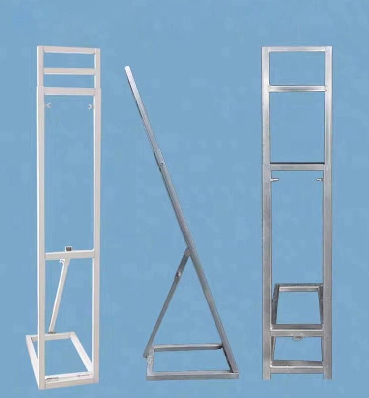 등신대 지지대 거치대 전시부스 현수막 스몰사이즈 배너 샌드백 포함 1.3-2.3m 25CM폭 - 상품 이미지