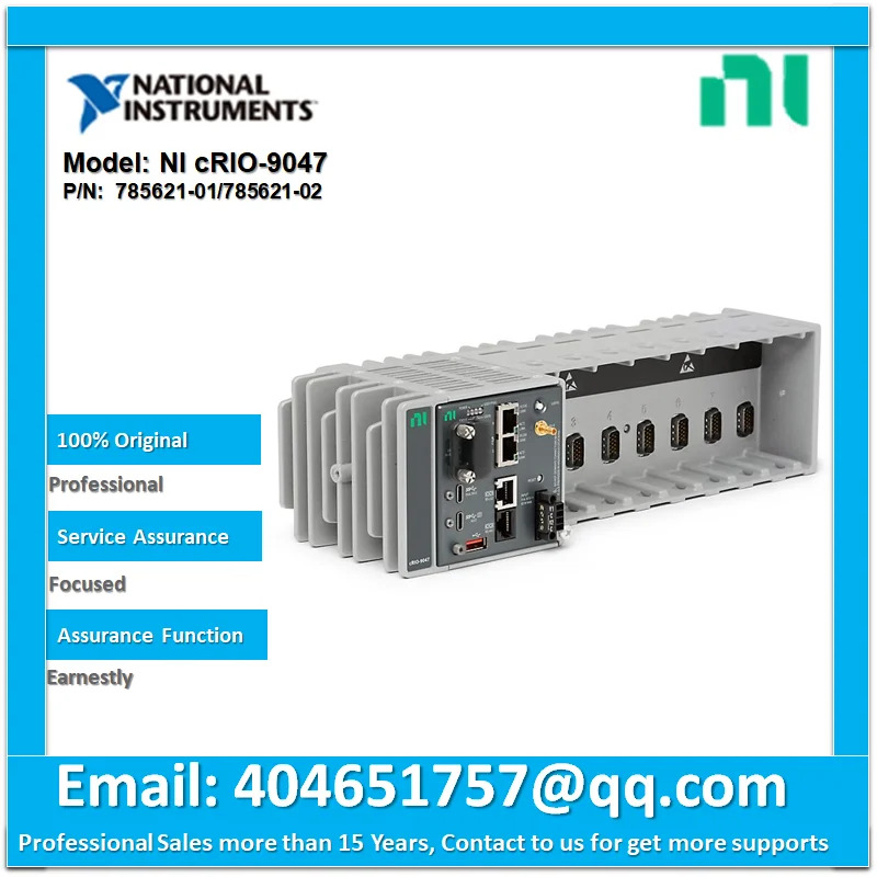 NI cRIO-9047 쿼드 코어 CPU 4 GB 저장 용량-Kintex-7 70T FPGA 8 슬롯 CompactRIO 컨트롤러 785621-01785621-02-1.60GHz
