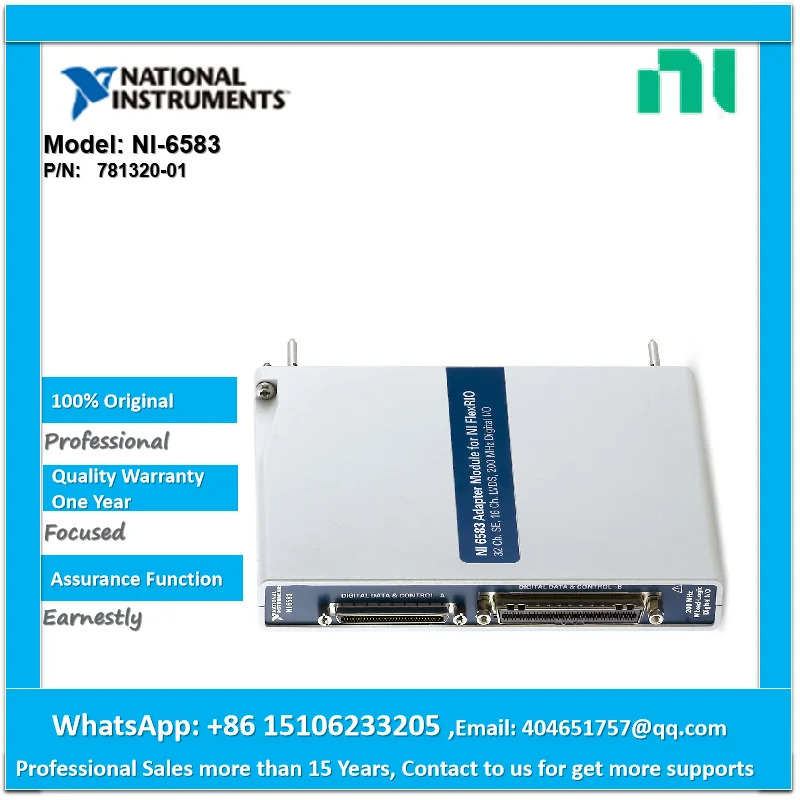 모듈식 디지털 기기 NI NI-6583 781320-01