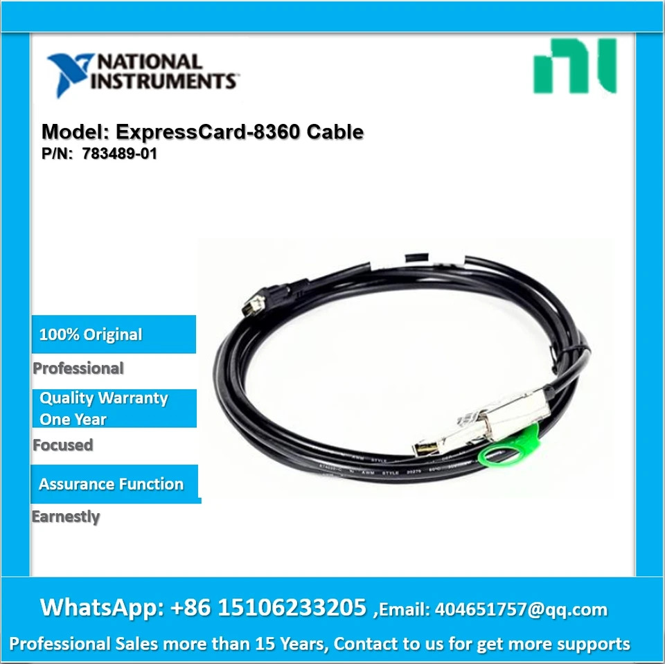 NI ExpressCard-8360 케이블 783489-01