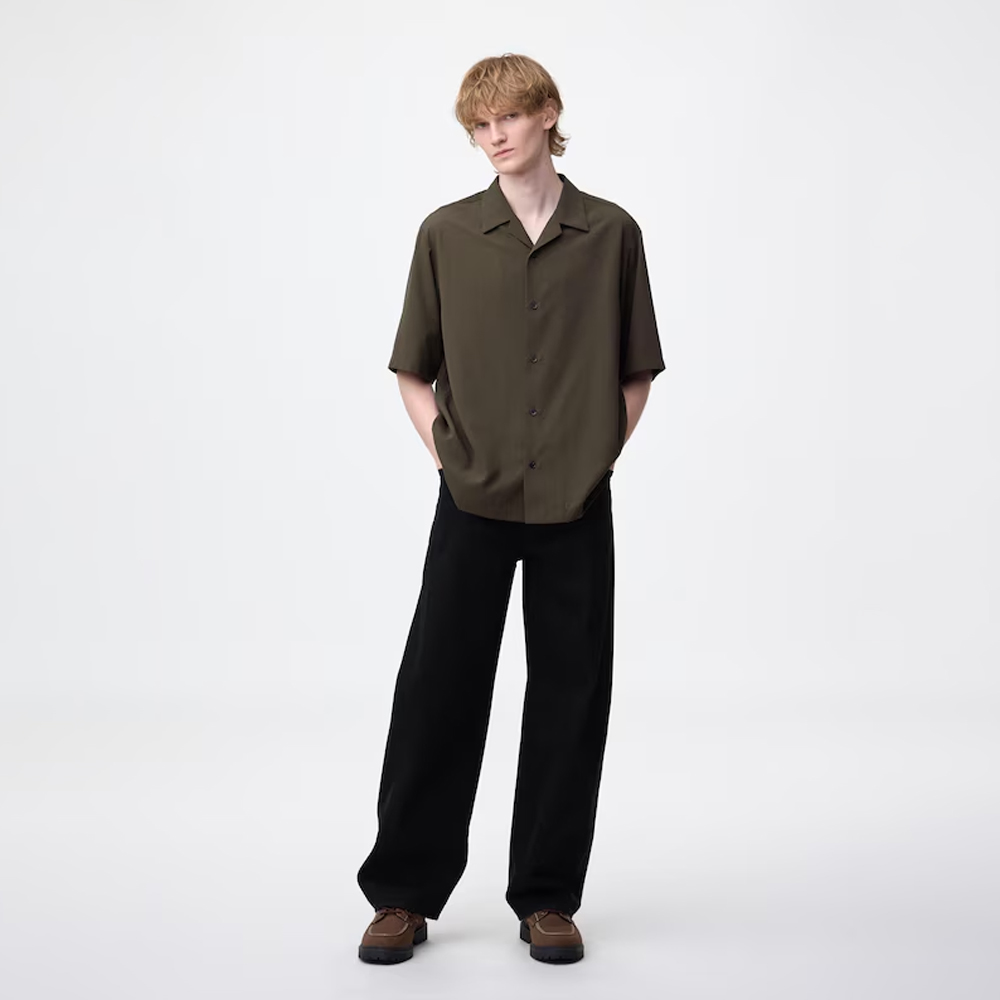 지유 바지 배럴 레그 청바지 + EC 길이 80.0cm 데님팬츠 358641,353258 - 상세 이미지 3