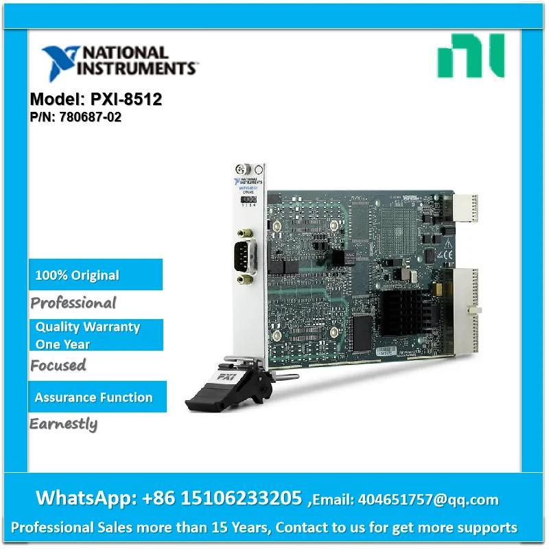 PXI CAN 인터페이스 모듈 NI PXI-8512 780687-02