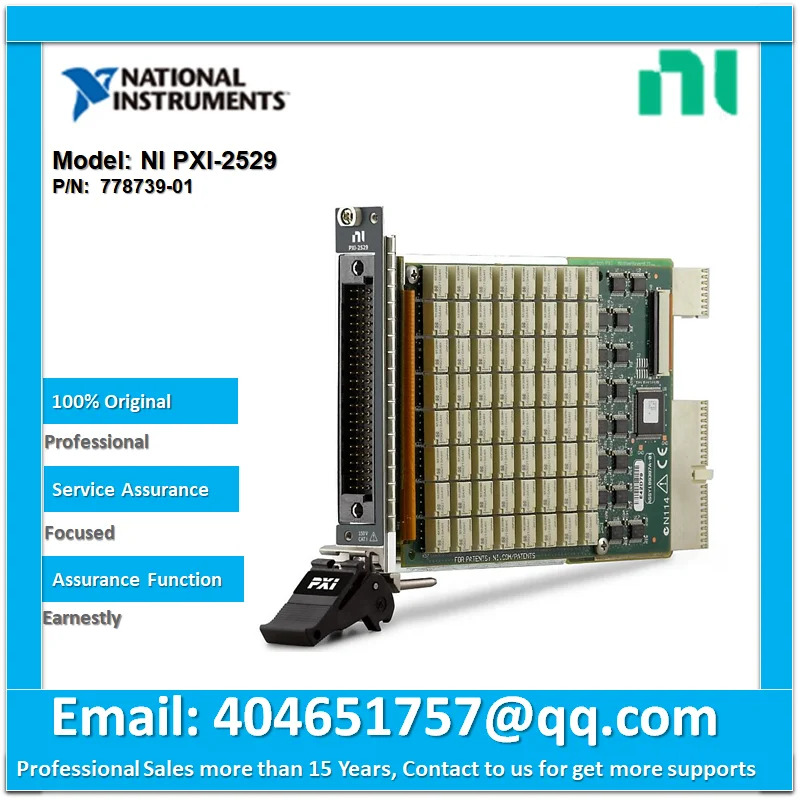 NI PXI-2529 128-교차점 매트릭스 스위치 778739-01
