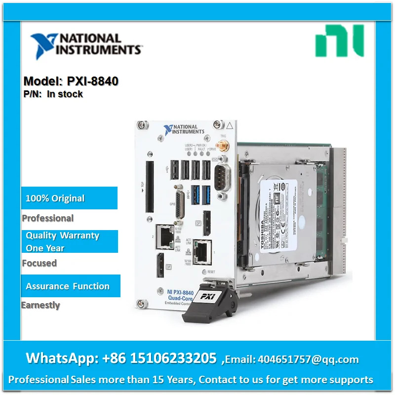 NI PXI-8840 / RT PXI 임베디드 컨트롤러
