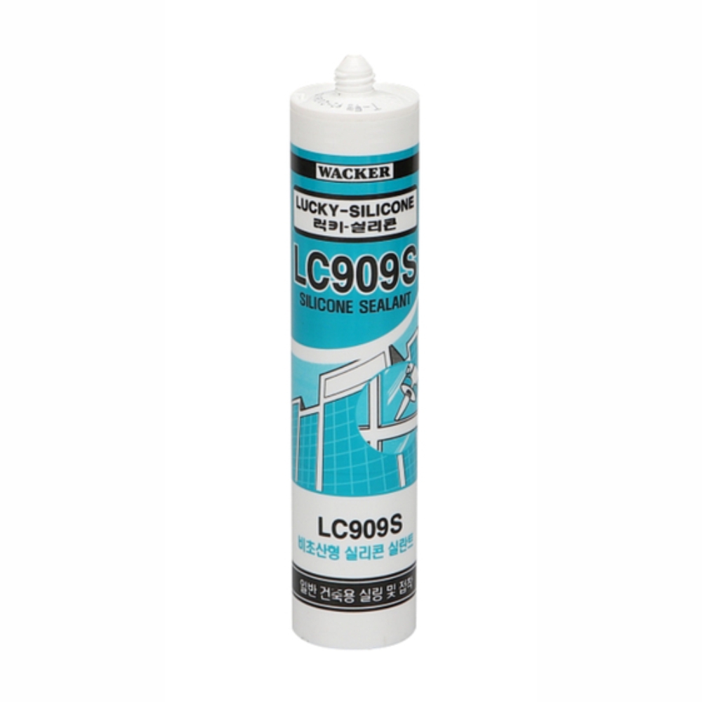 럭키실리콘 무초산 실리콘 LC909S 반투명 270ml 바커케미칼 - 상품 이미지