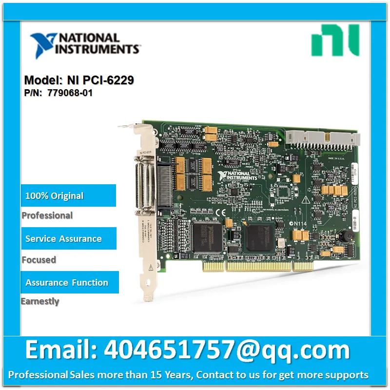 NI PCI-6229 데이터 수집 모듈 779068-01