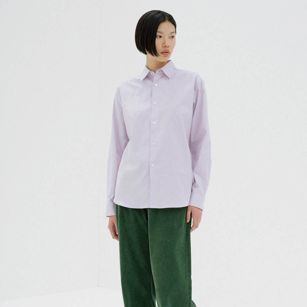 오라리 우먼즈 셔츠 FINX OX CHAMBRAY SHIRT 25FW - 상세 이미지 3