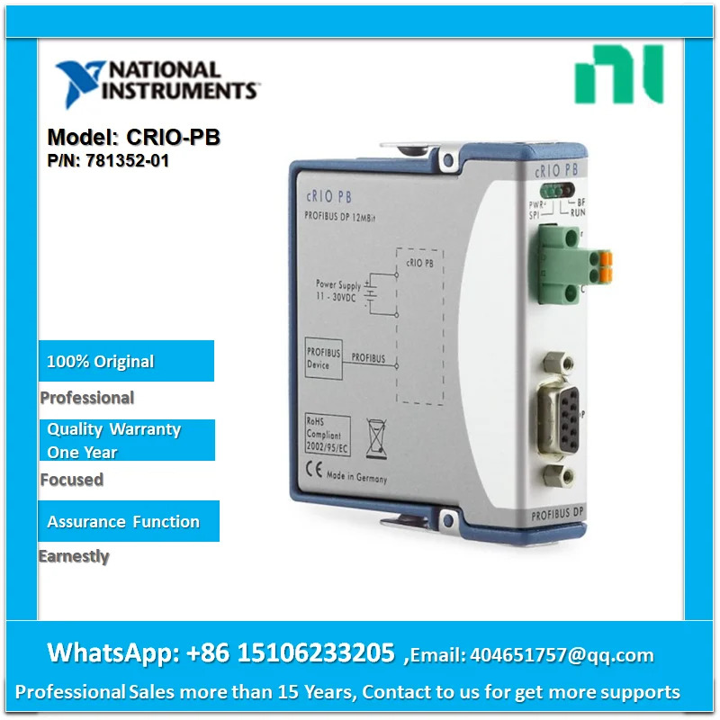 NI cRIO PB / CompactRIO PROFIBUS 마스터/슬레이브 모듈