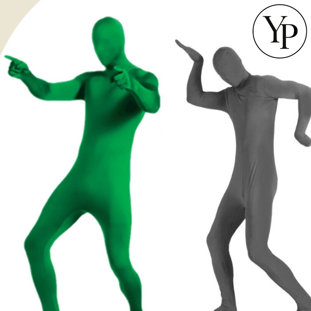 크로마키 전신 촬영용 의상 누끼 무대복 분리형 쫄쫄이 타이즈 의류