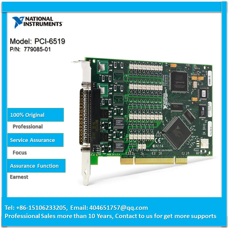 NI PCI-6519 저비산업디지털 I/O 모듈 779085-01