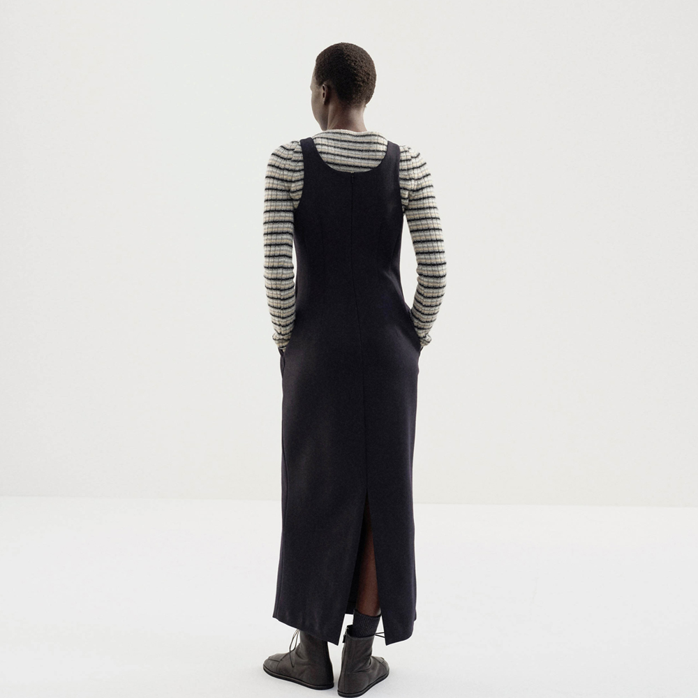 오라리 우먼즈 원피스 TENSE WOOL DOUBLE CLOTH SLEEVELESS DRESS 25FW - 상세 이미지 2